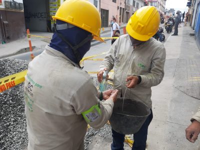 Construcción, reposición y mantenimiento